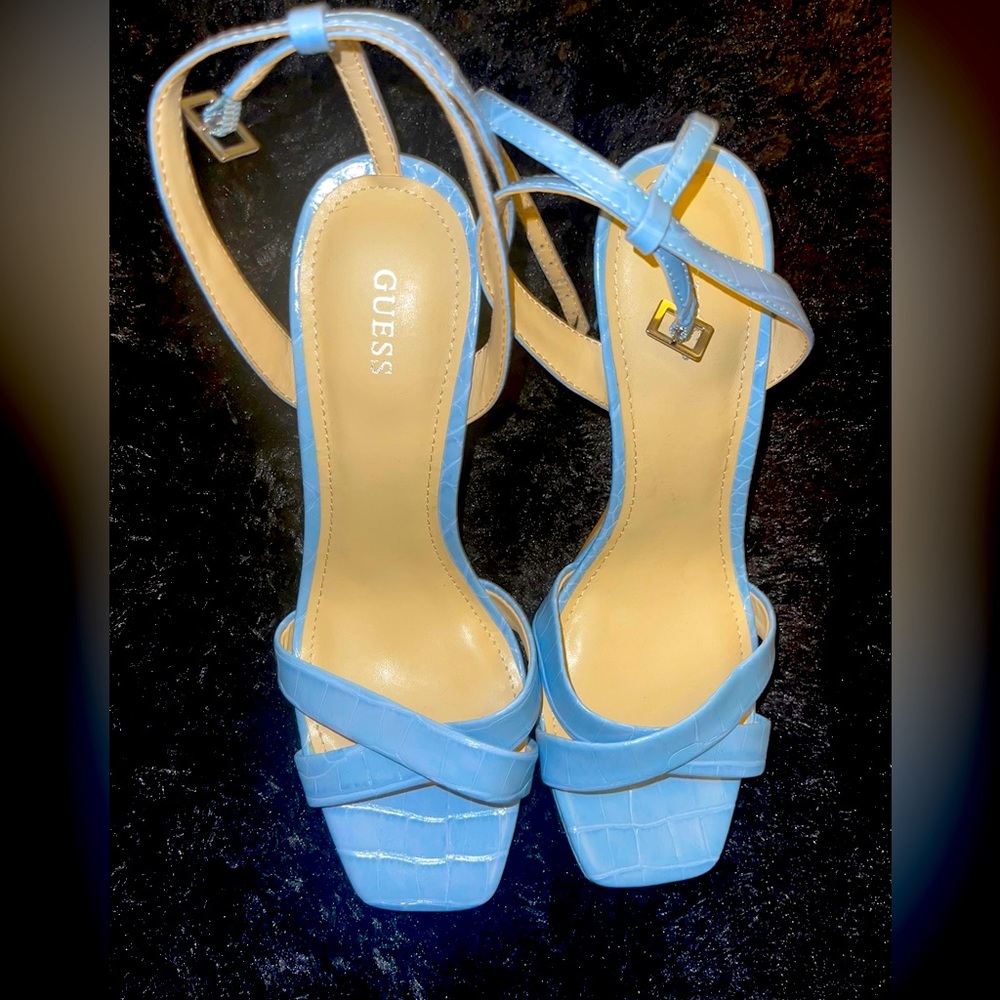 Guess Sandals. Never worn.